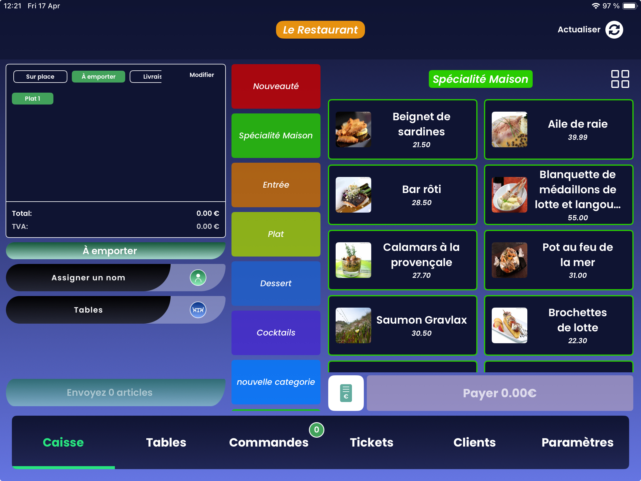 MCaisse - Logiciel de caisse restaurant